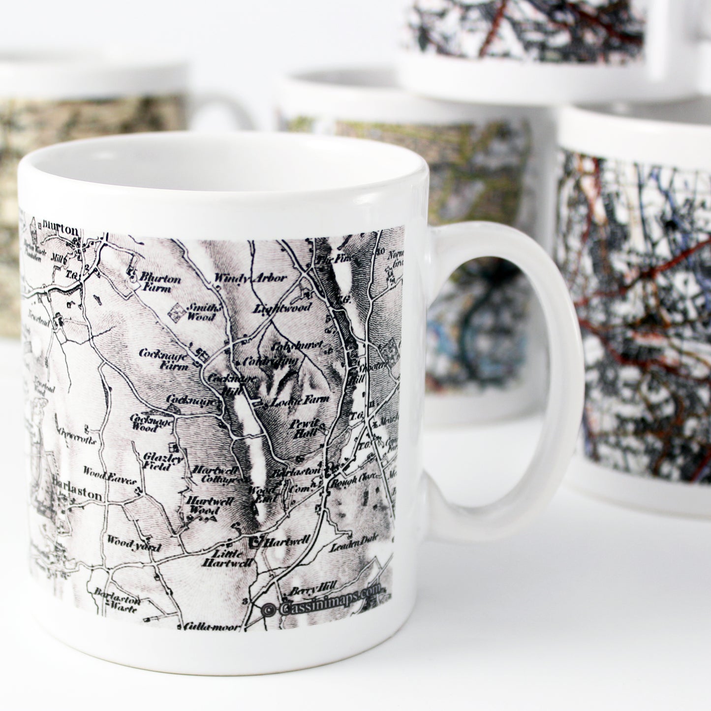 Personalised 1805 - 1874 Old Series Map Mug - image 3