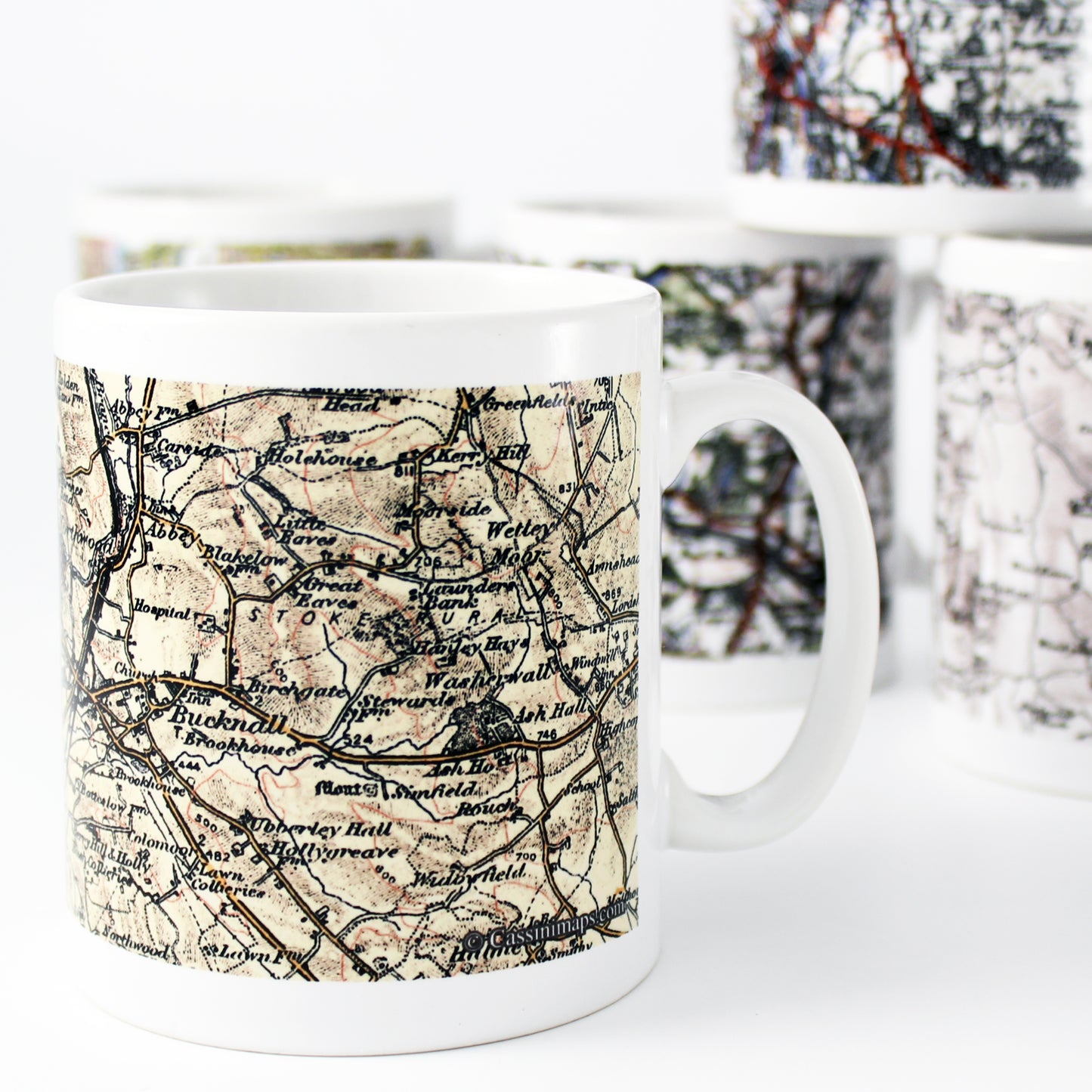 Personalised 1896 - 1904 Revised New Map Mug - image 3