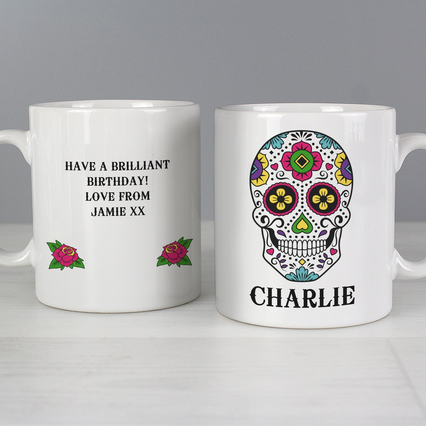 Personalised Sugar Skull Mug - image 6