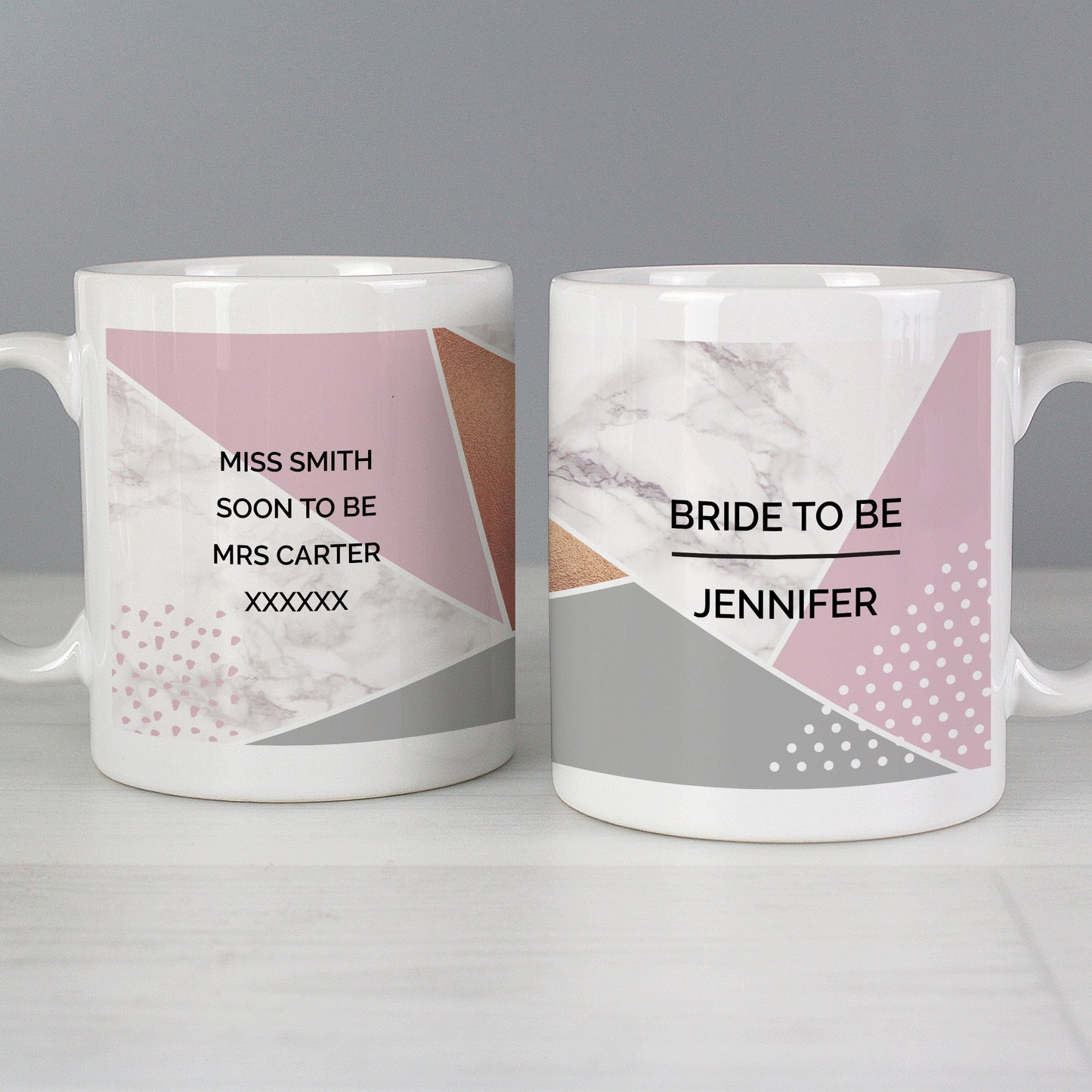 Personalised Geometric Mug - image 9