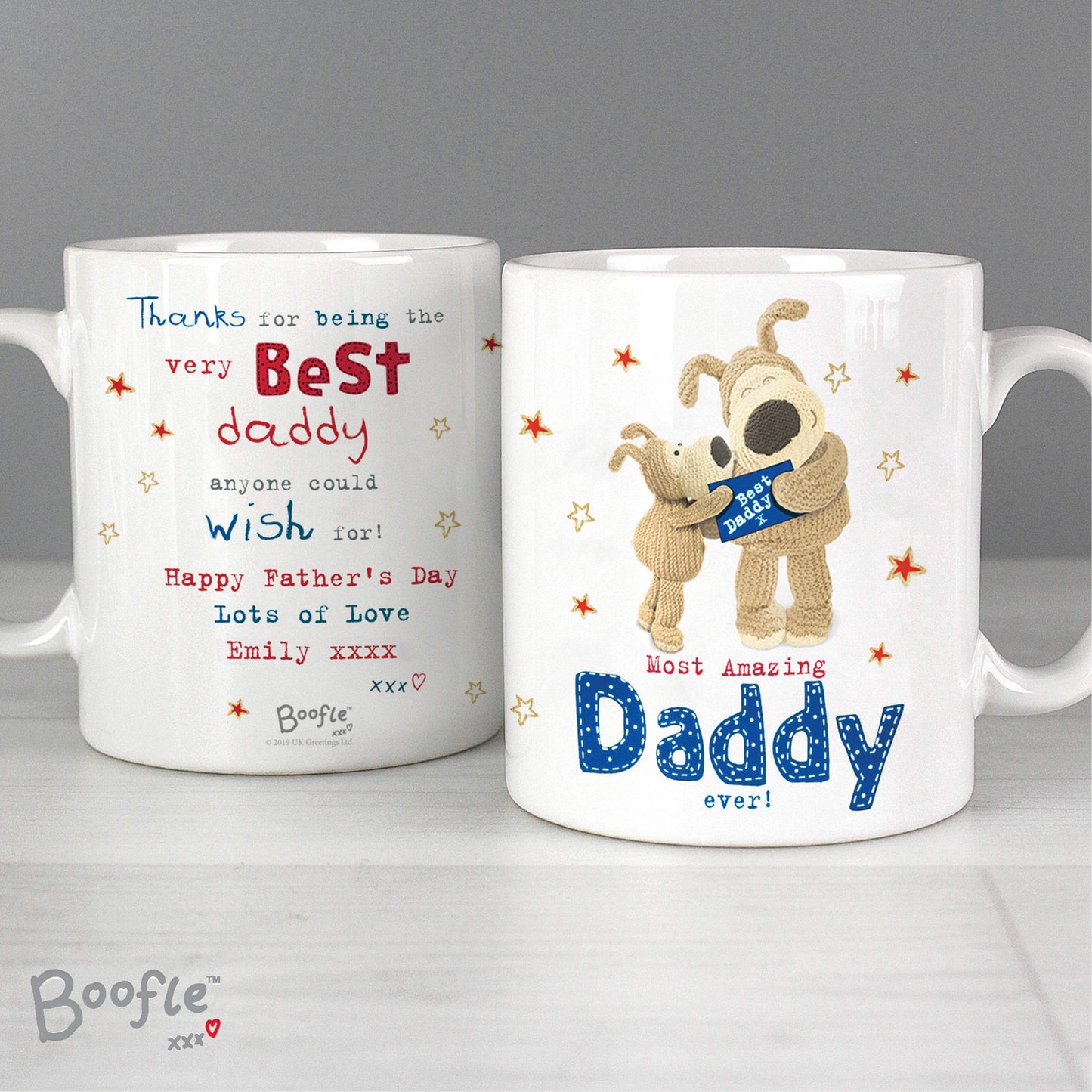 Personalised Boofle Most Amazing Daddy Mug - image 3