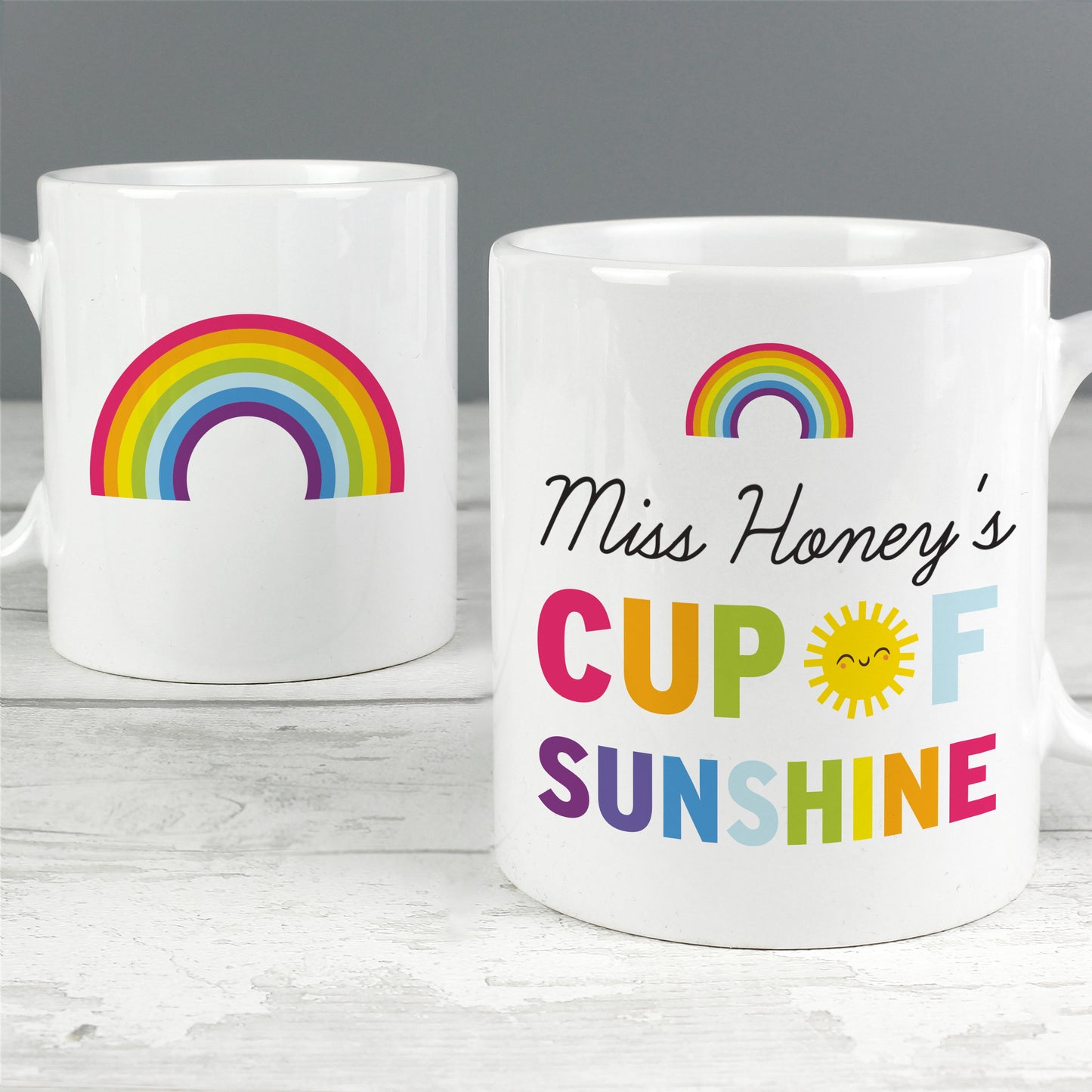 Personalised Rainbow Cup of Sunshine Mug - image 5