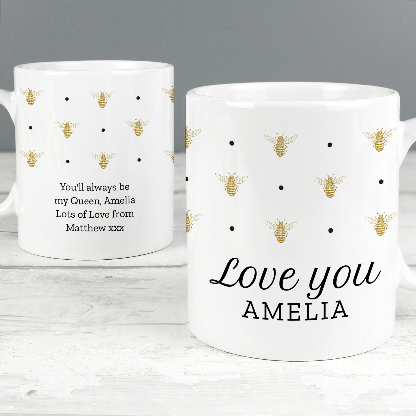 Personalised Queen Bee Mug - image 4