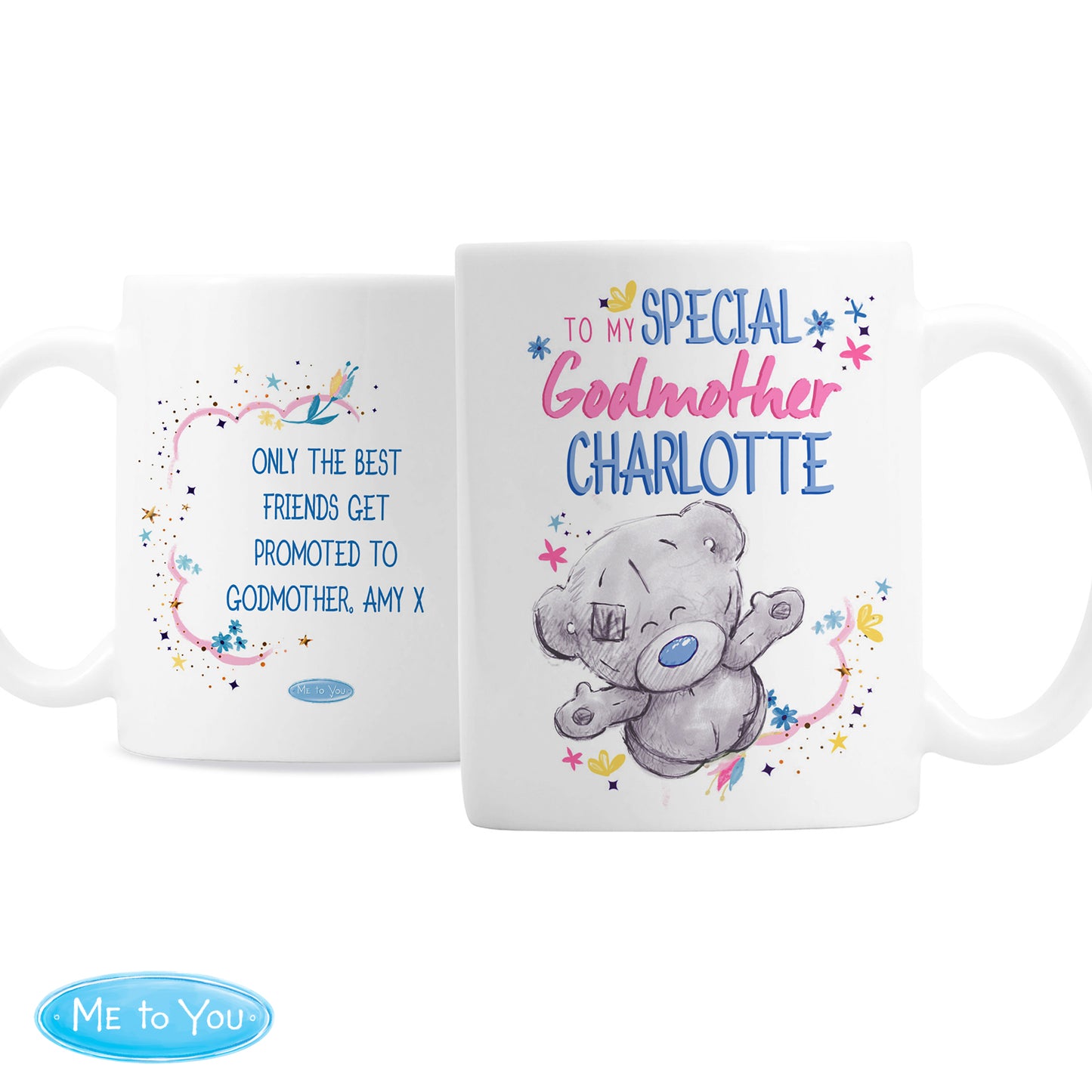 Personalised Me to You Godmother Mug - image 3