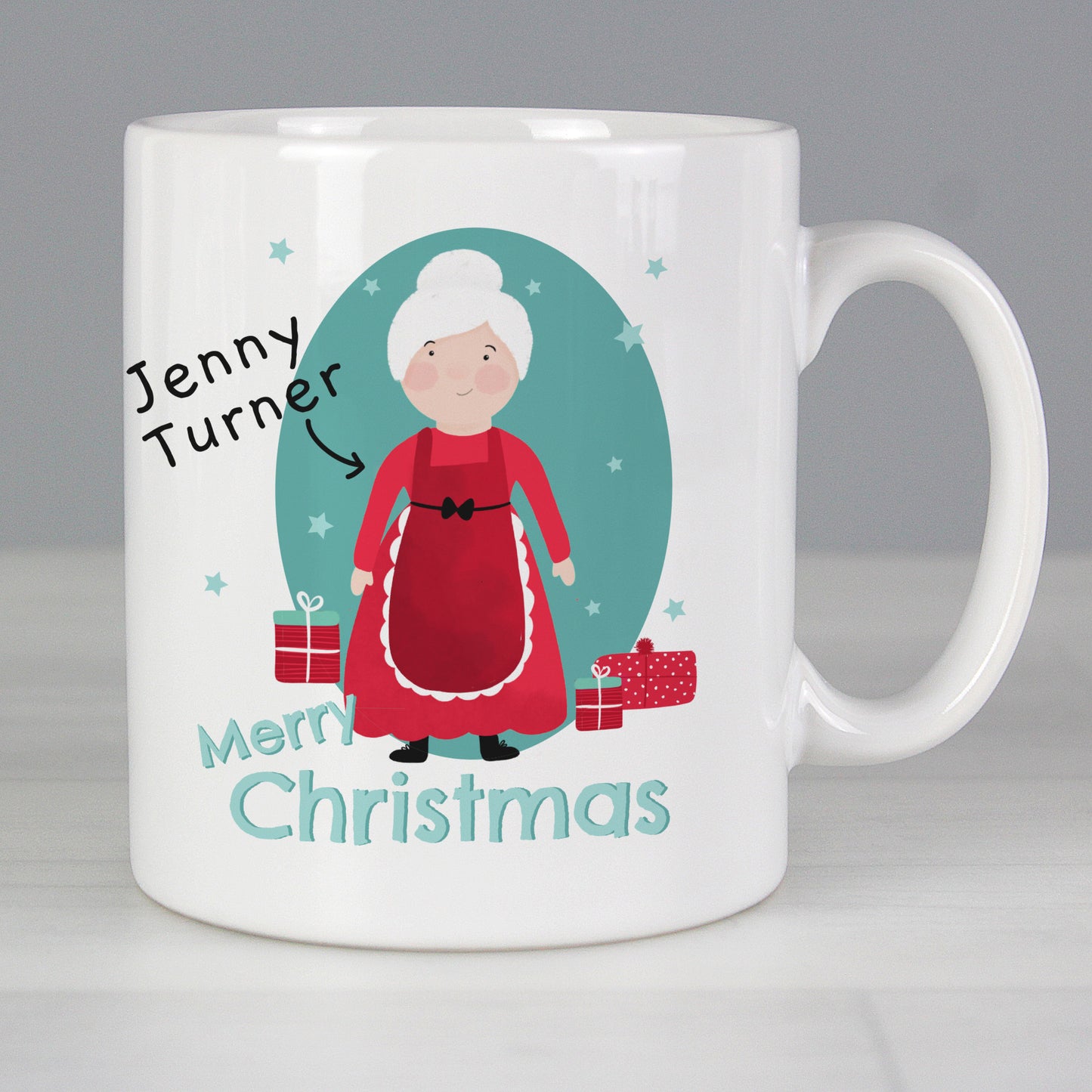 Personalised Mrs Claus Christmas Mug - image 7