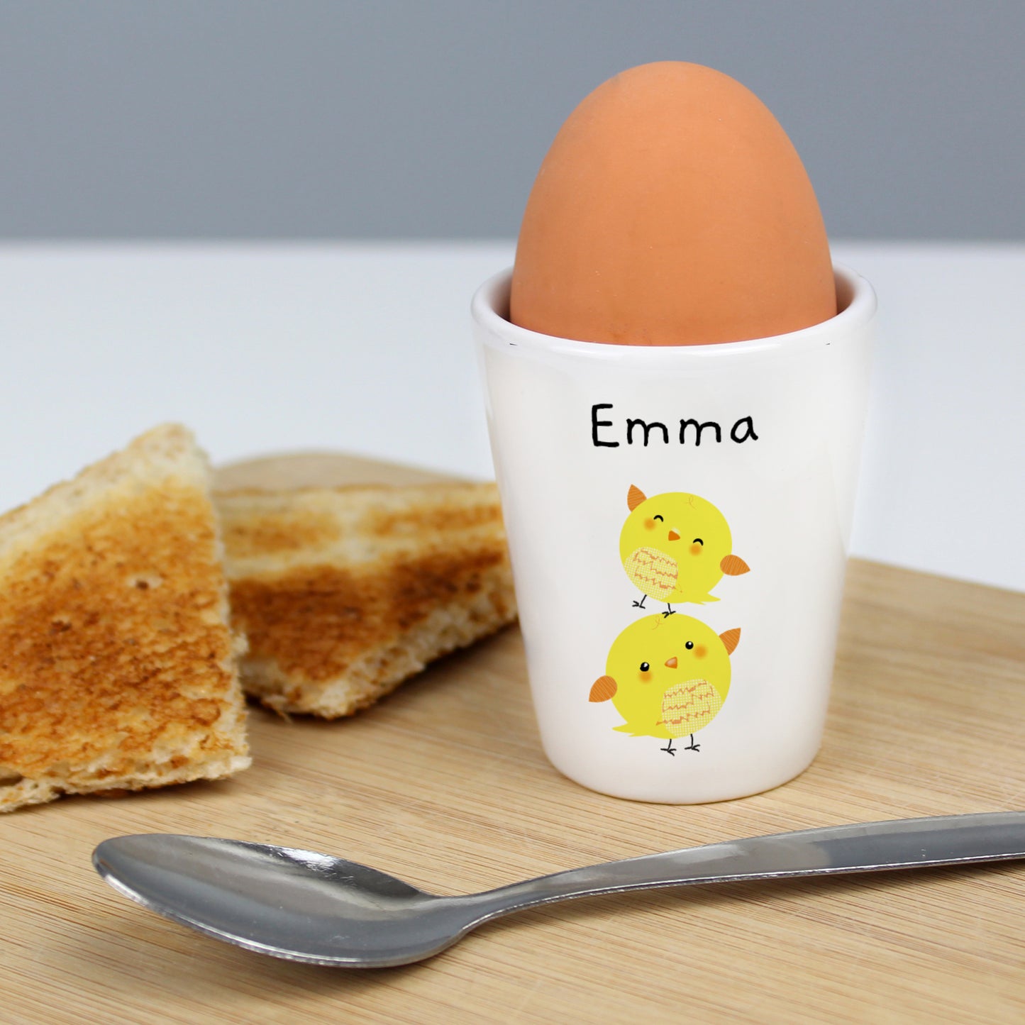 Personalised Easter Chicks Egg Cup - image 8