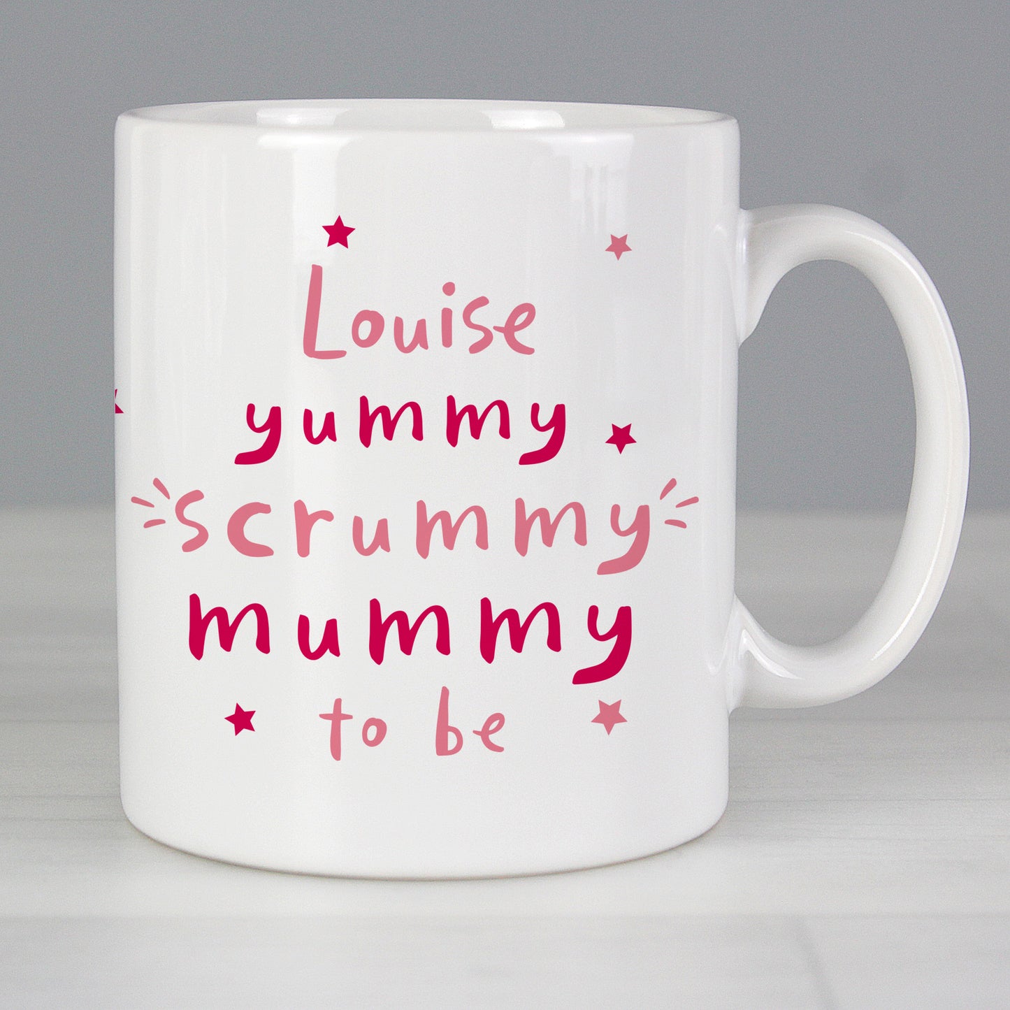 Personalised Yummy Scrummy Mummy To Be Mug from Heartfelt Gifts