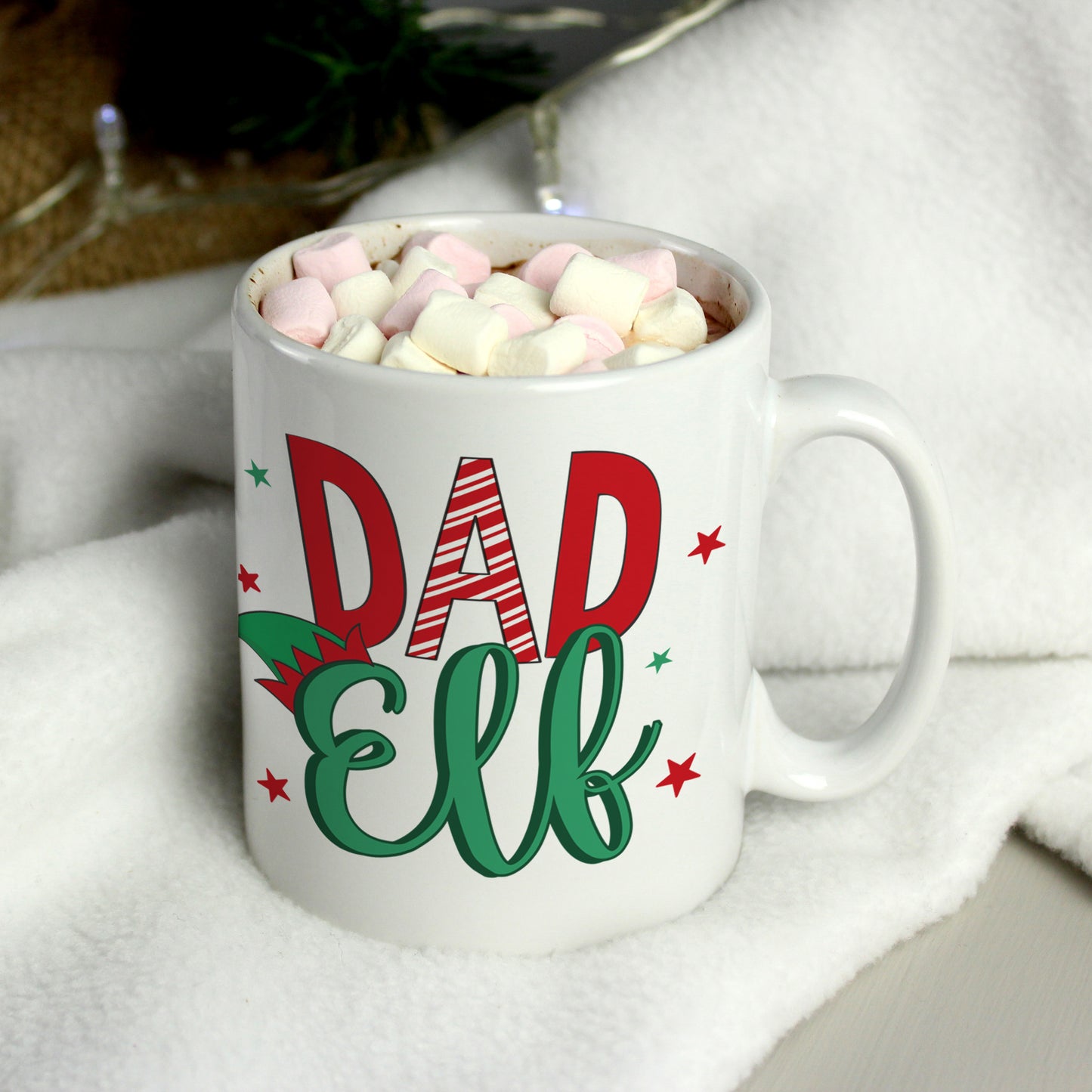 Personalised Dad Elf Mug - image 2