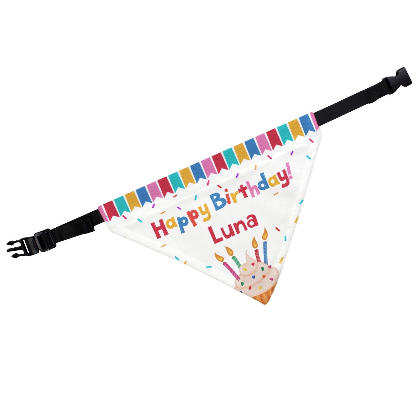 Personalised Happy Birthday Dog Bandana - image 5