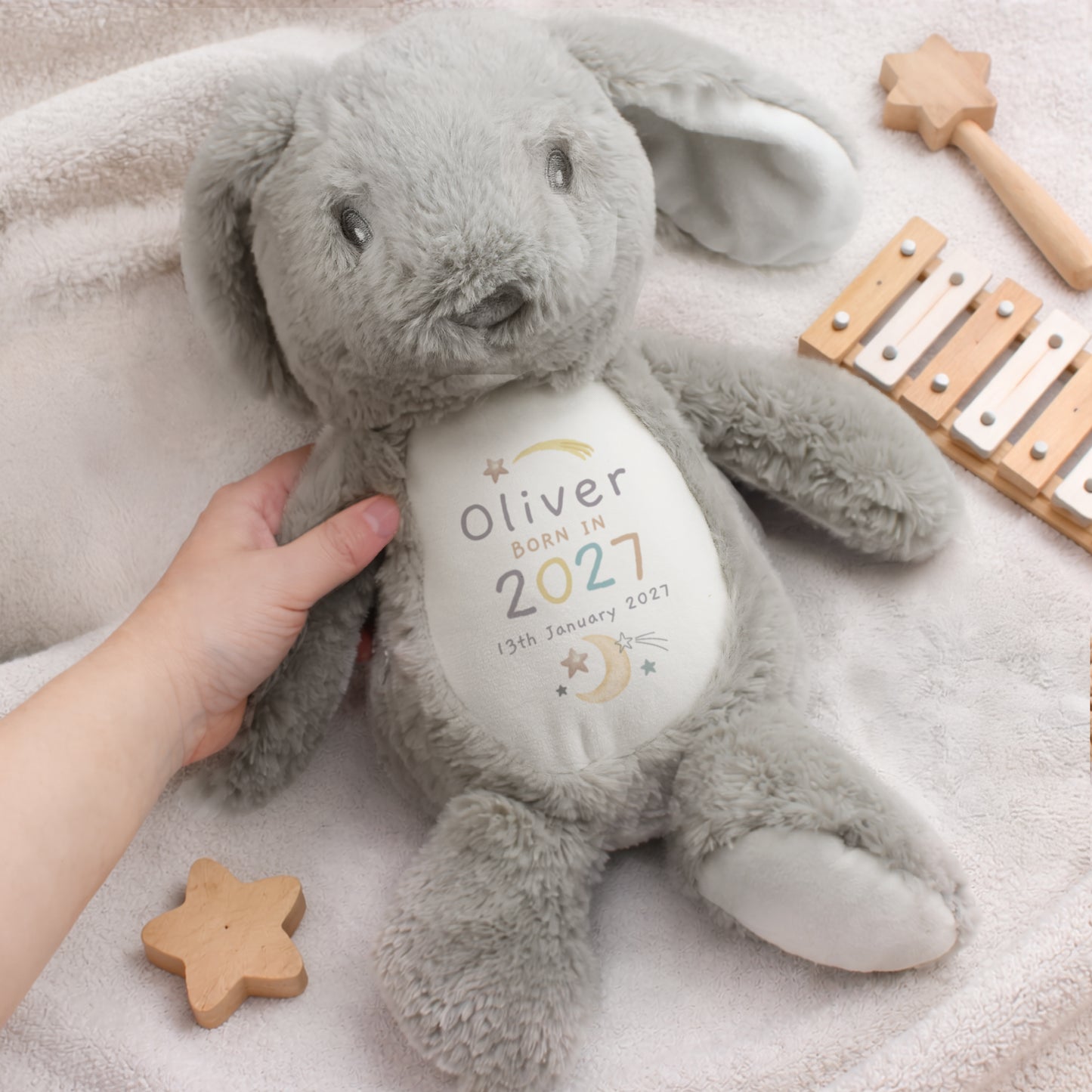 Personalised Born In Bunny - image 3