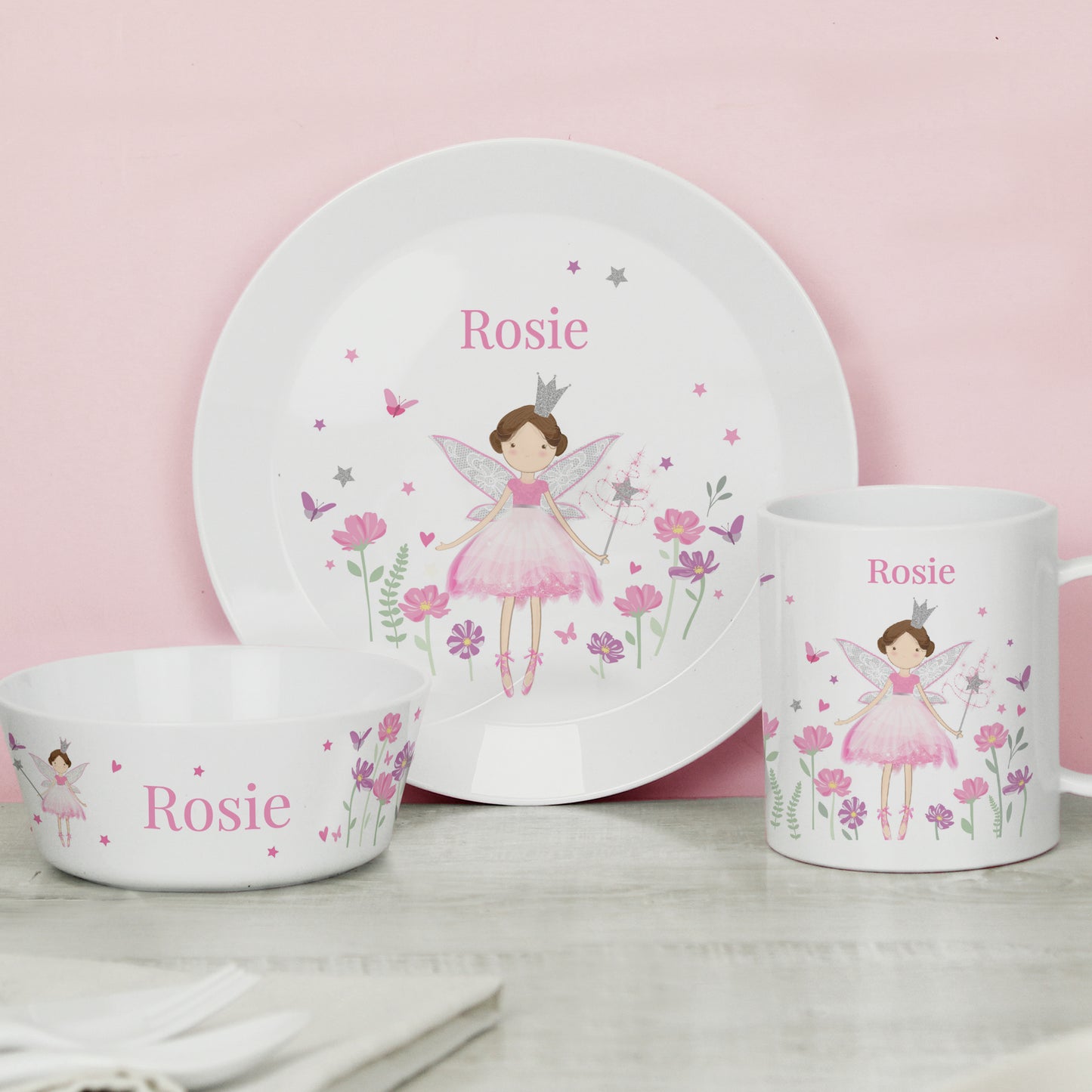 Personalised Fairy Princess Plate - image 4
