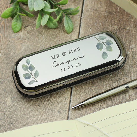 Personalised Botanical Pen and Box Set - image 2