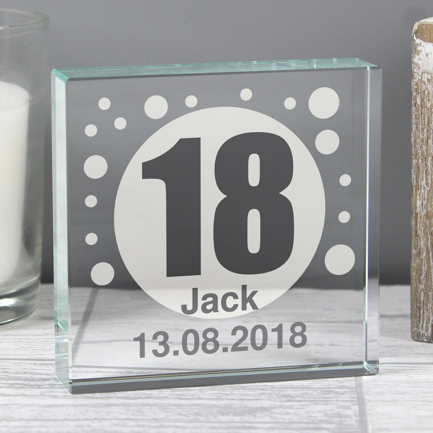 Personalised Spots Age Crystal Token - image 3