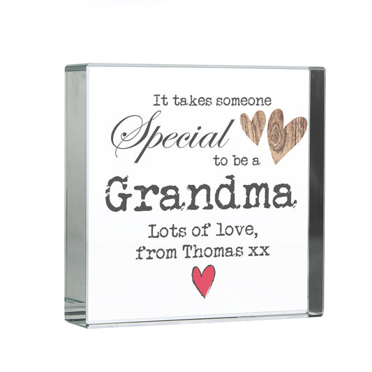 Personalised Someone Special Crystal Token - image 2