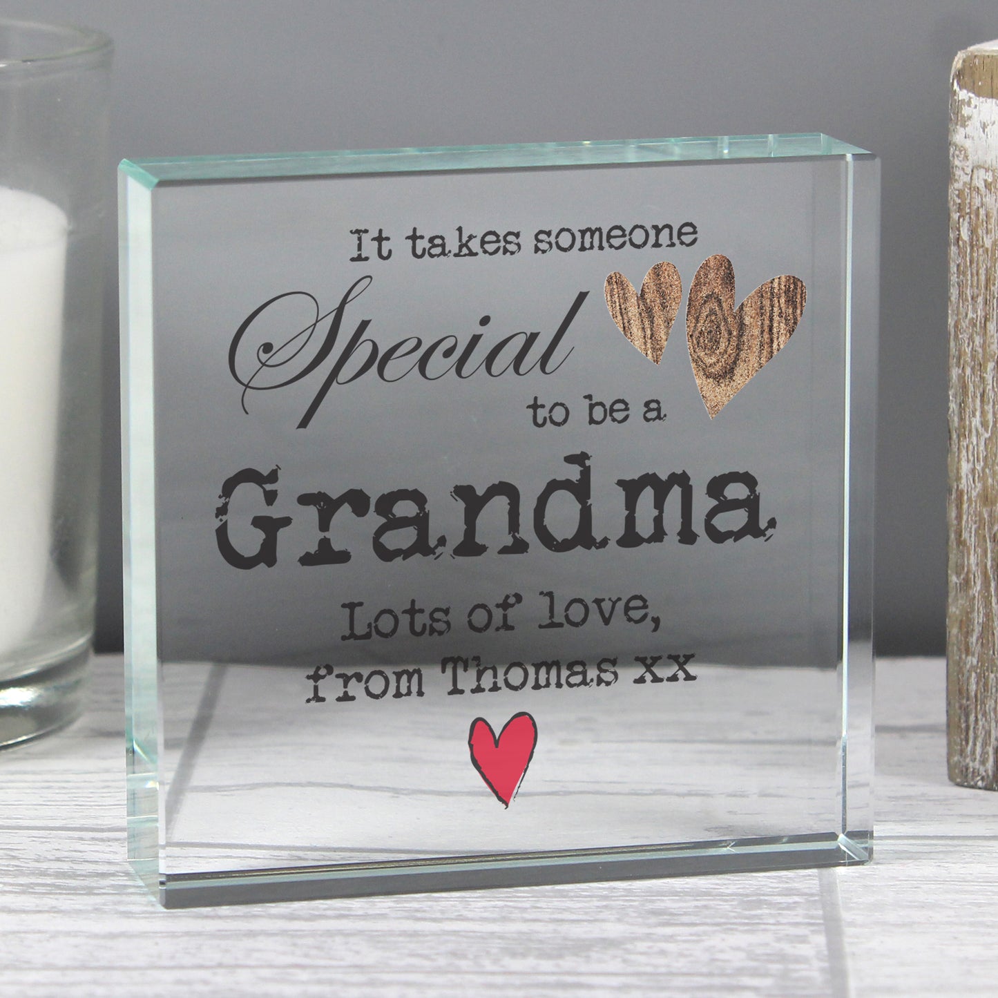 Personalised Someone Special Crystal Token - image 3