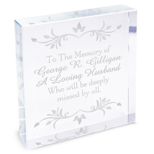 Personalised Sentiments Crystal Token - image 5