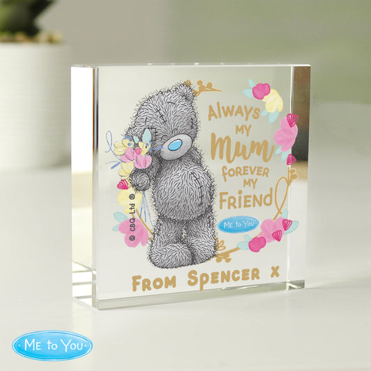 Personalised Me To You Forever My Friend Crystal Token - image 2