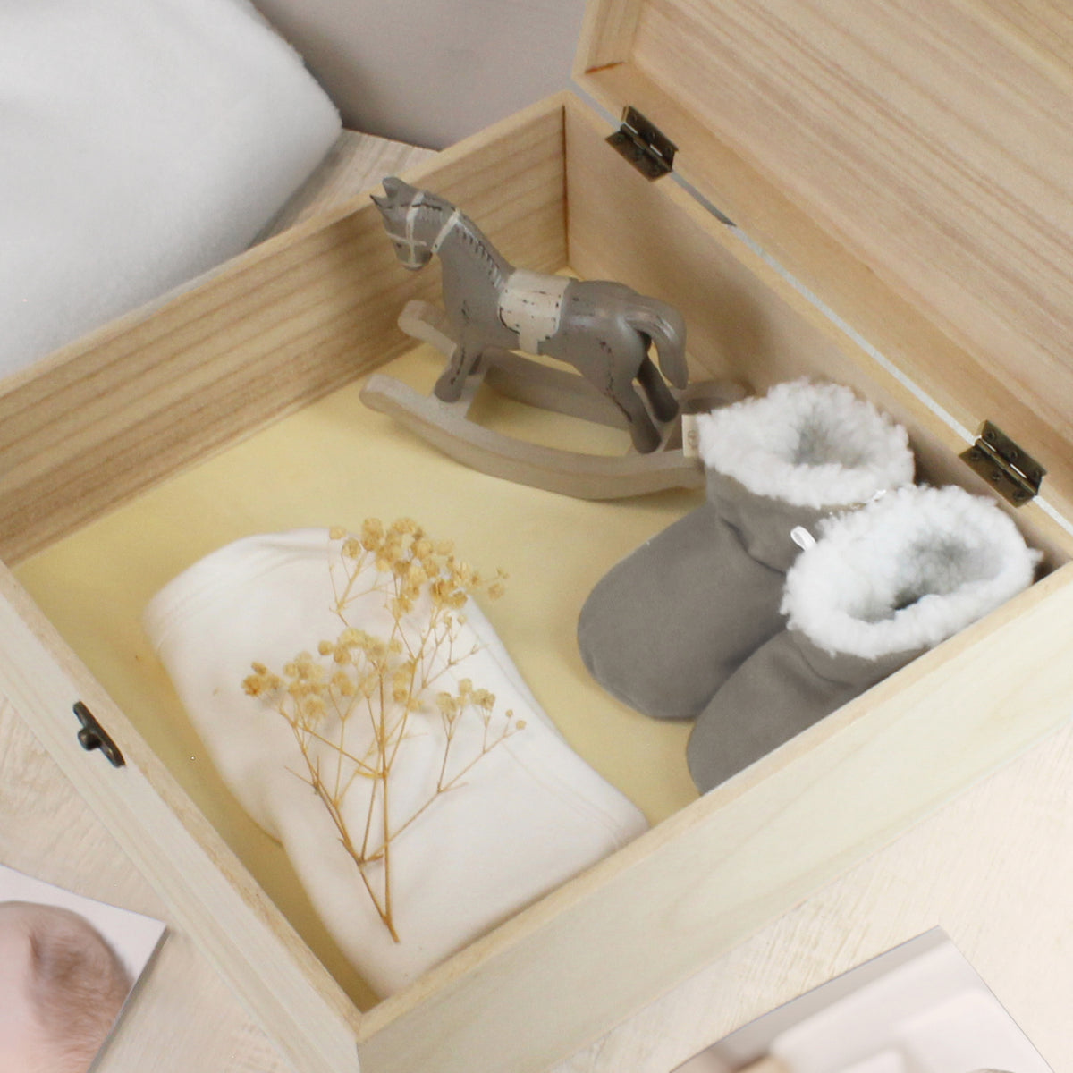 Personalised Safari Animals Large Wooden Keepsake Box - image 6