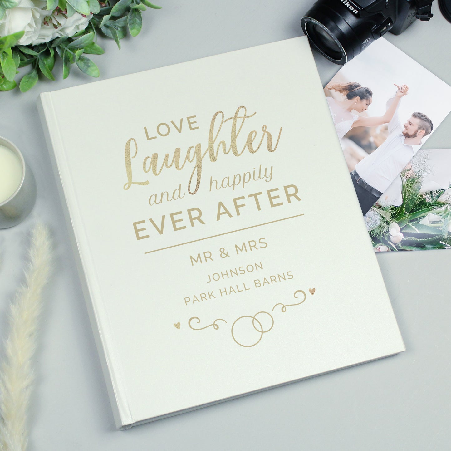 Personalised Happily Ever After Traditional Photo Album - image 6