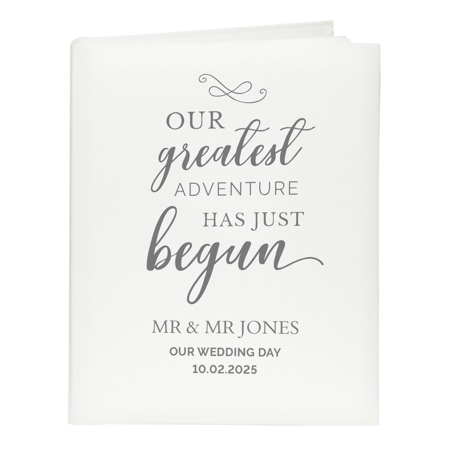Personalised Our Greatest Adventure Traditional Photo Album - image 5
