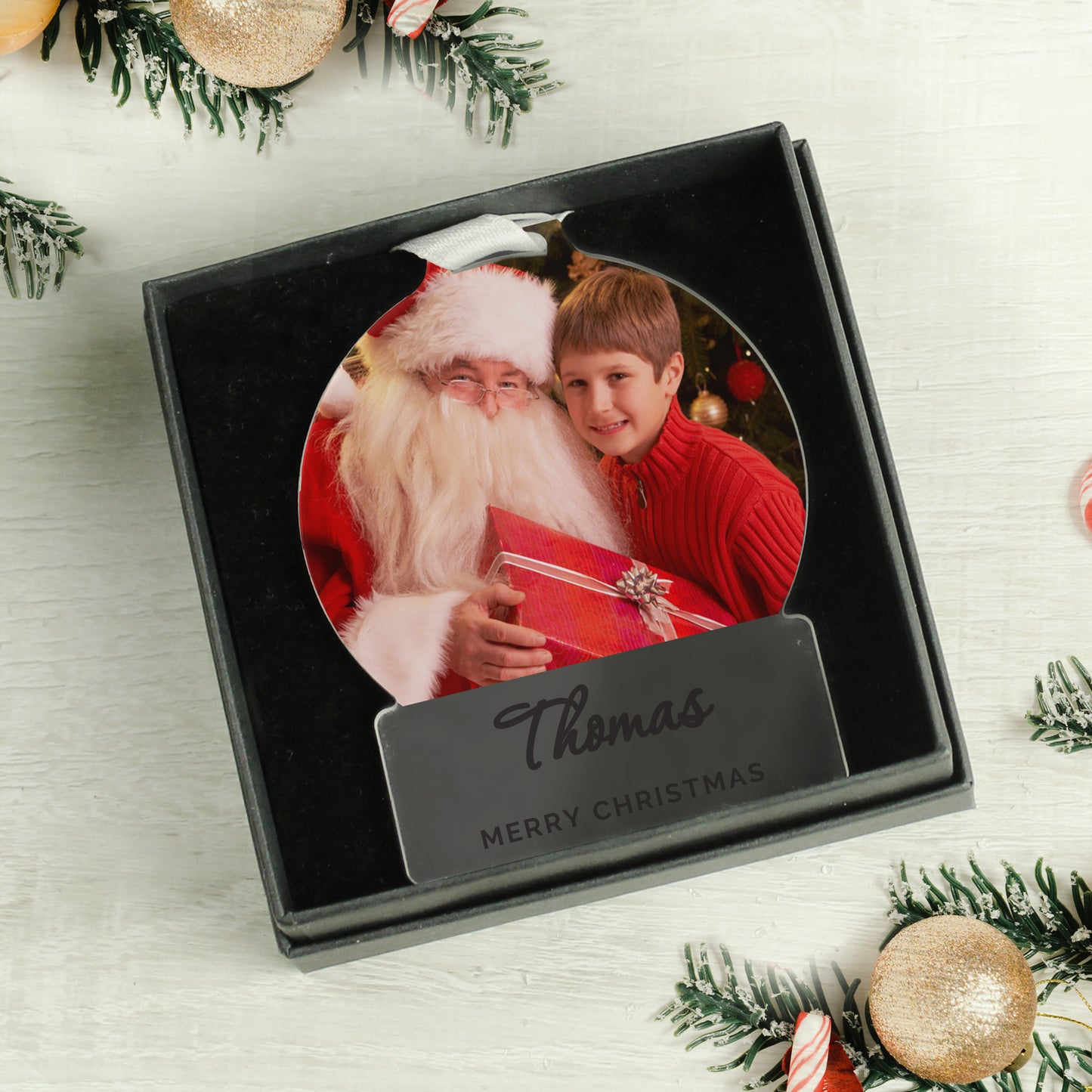 Personalised Photo Upload Acrylic Decoration - image 7