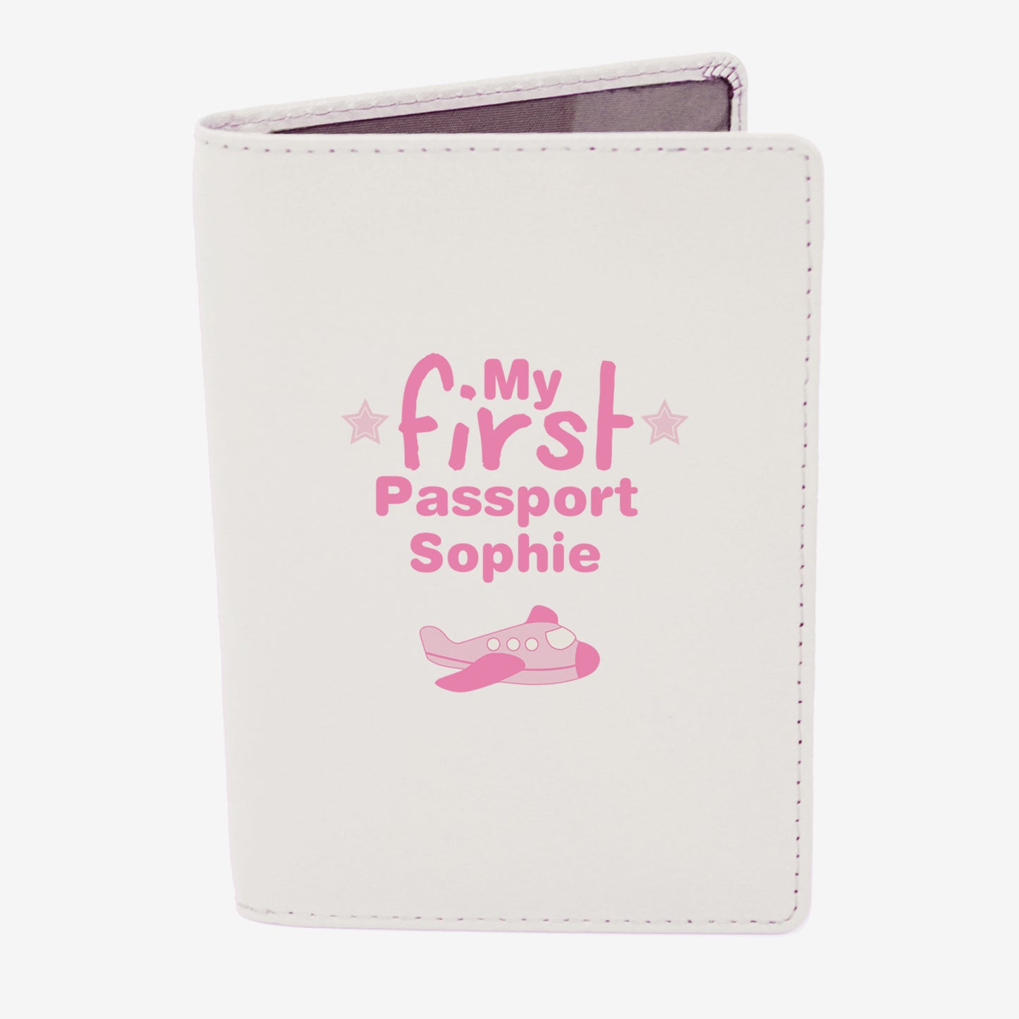 Personalised My First Cream Passport Holder - image 2