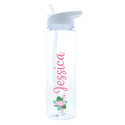 Personalised Flamingo Water Bottle - image 2