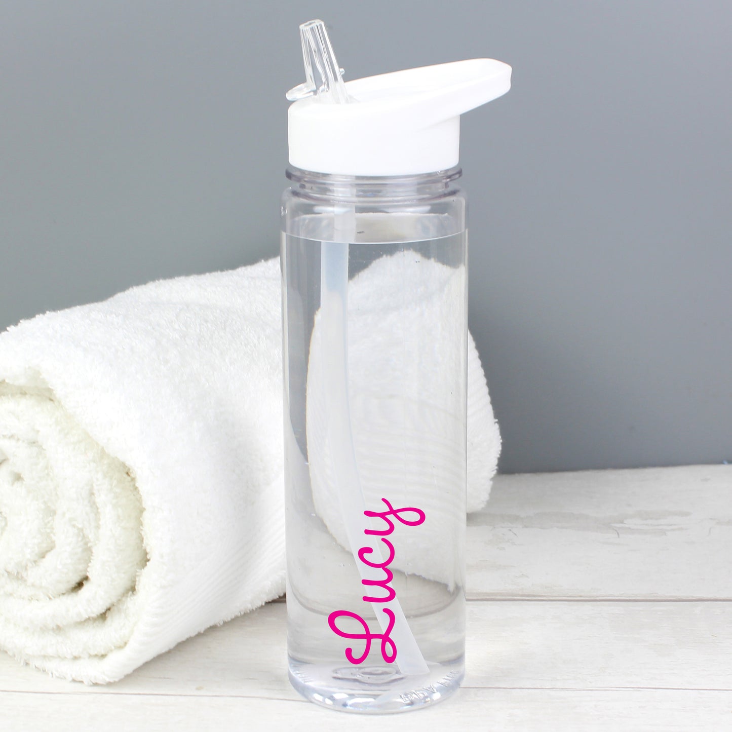 Personalised Pink Name Water Bottle - image 6