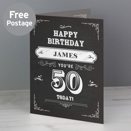 Personalised Birthday Cards & Stationery