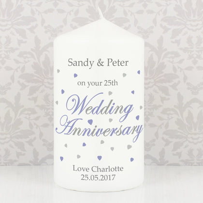 Personalised Anniversary Candles & Reed Diffusers