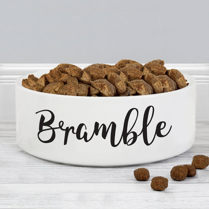 Personalised Pet Bowls, Mats & Treat Jars