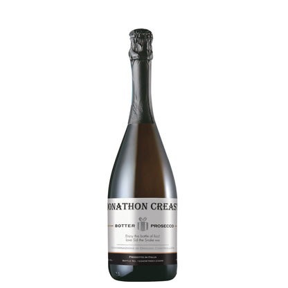 Personalised Contemporary Silver Label Prosecco - image 3