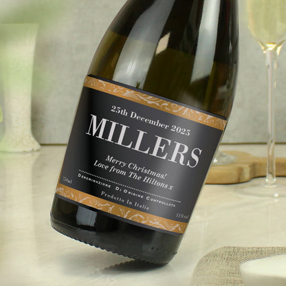 Personalised Classic Black Label Prosecco - image 2