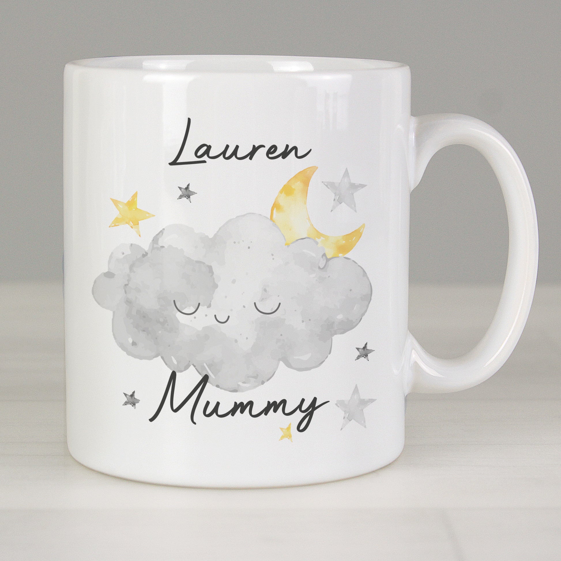 Personalised Mummy Cloud Mug from Heartfelt Gifts