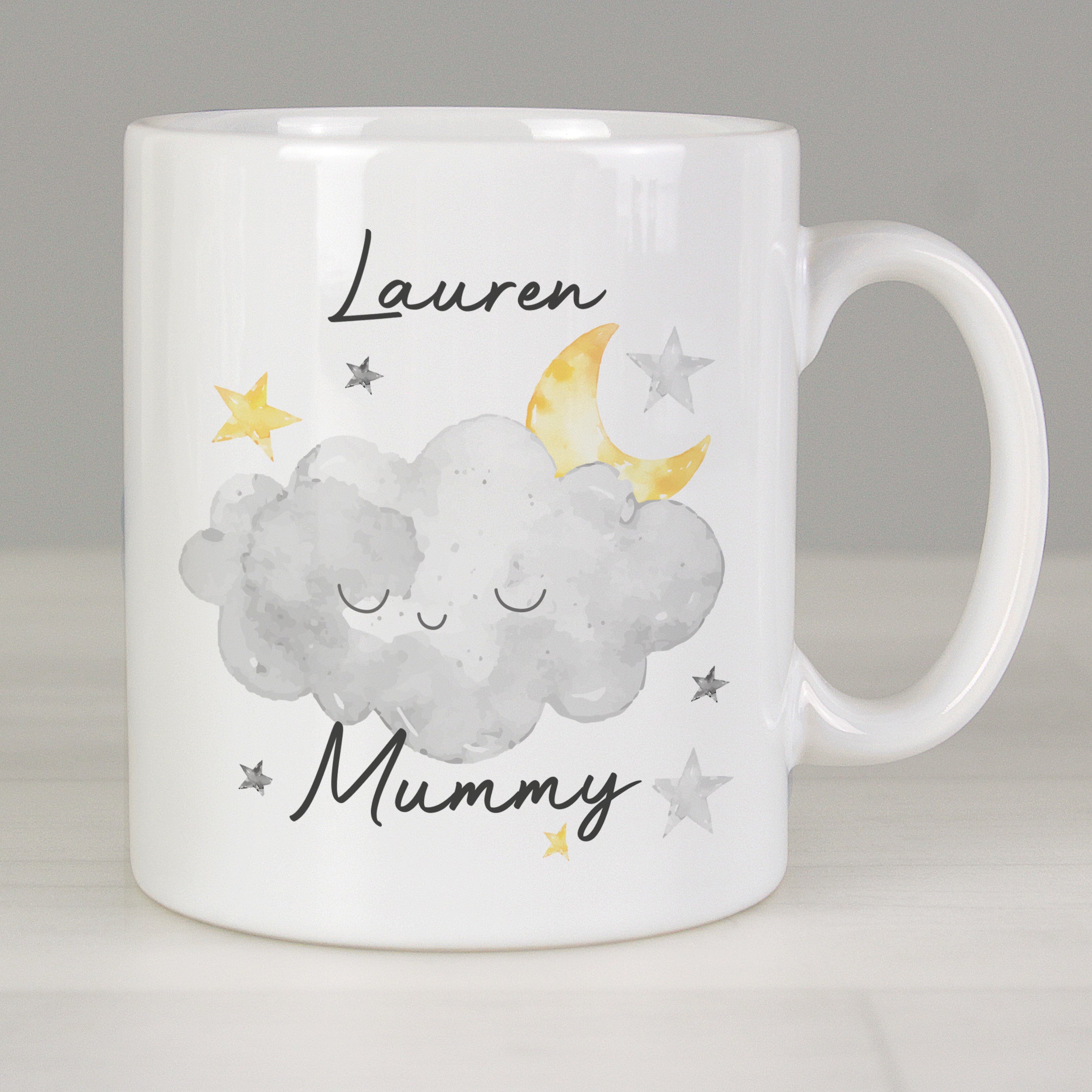 Personalised Mummy Cloud Mug from Heartfelt Gifts