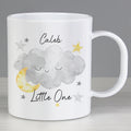 Personalised Little One Cloud Plastic Mug from Heartfelt Gifts