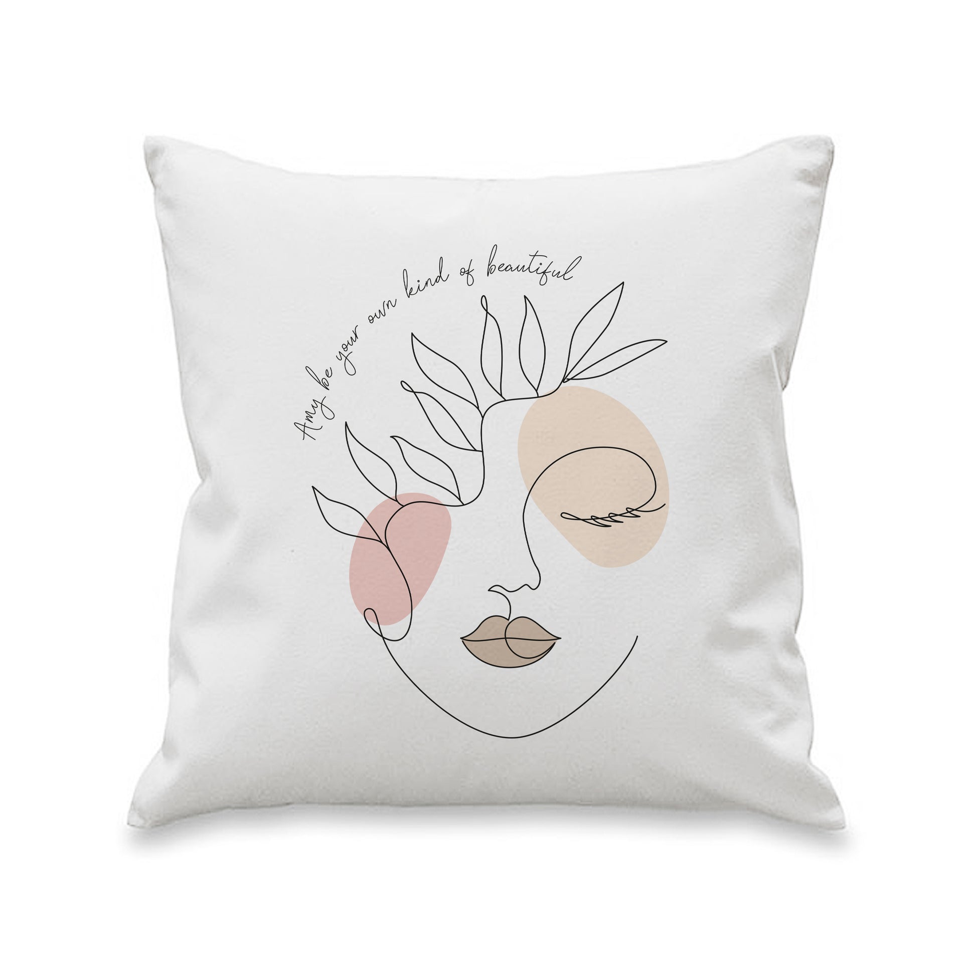 Personalised Grace Line Art Cushion - image 2