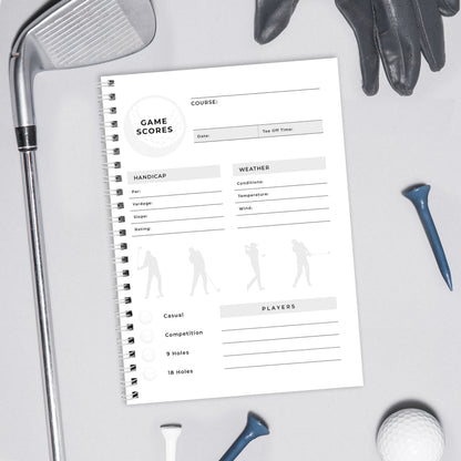 Personalised A5 Golf Log Book - image 2