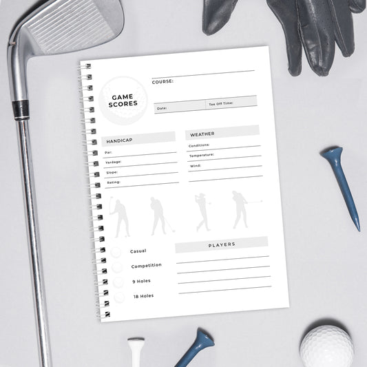 Personalised A5 Golf Log Book - image 2