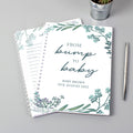 Personalised Pregnancy A5 Journal from Heartfelt Gifts