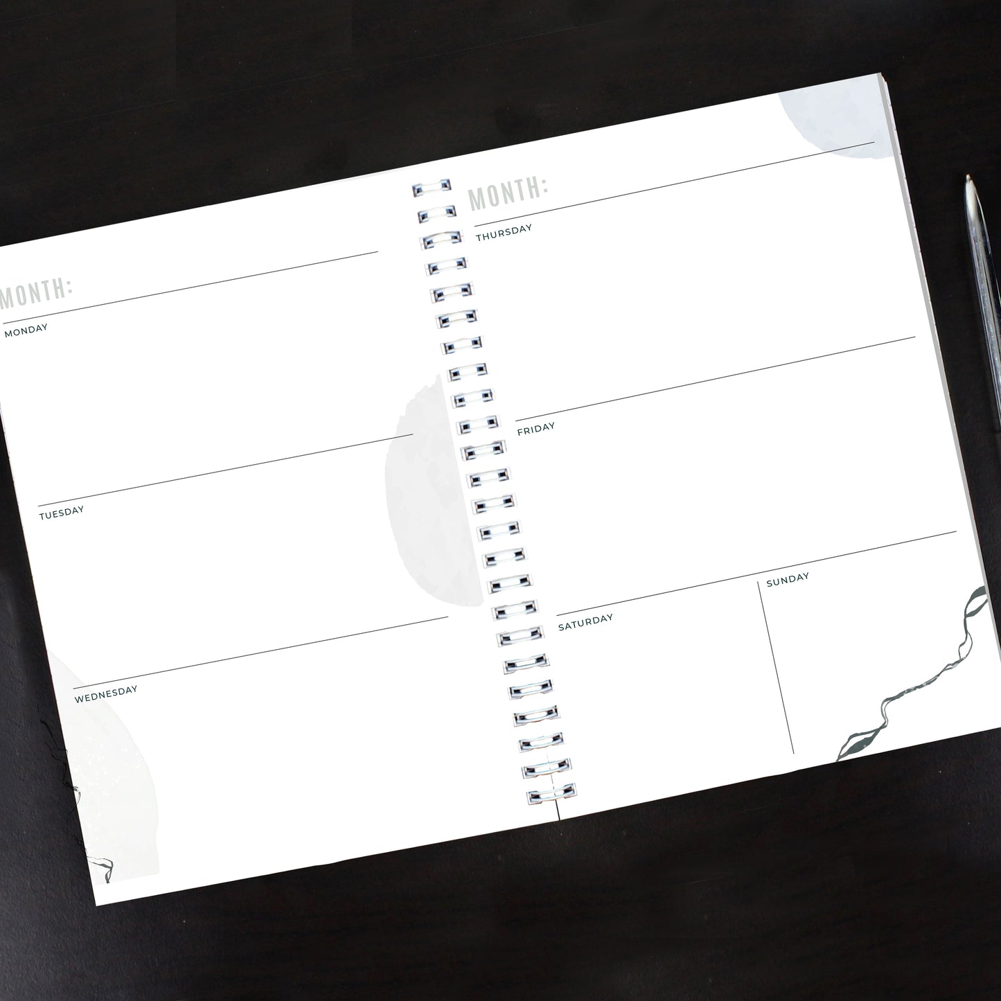 Personalised Abstract A5 Diary - image 2