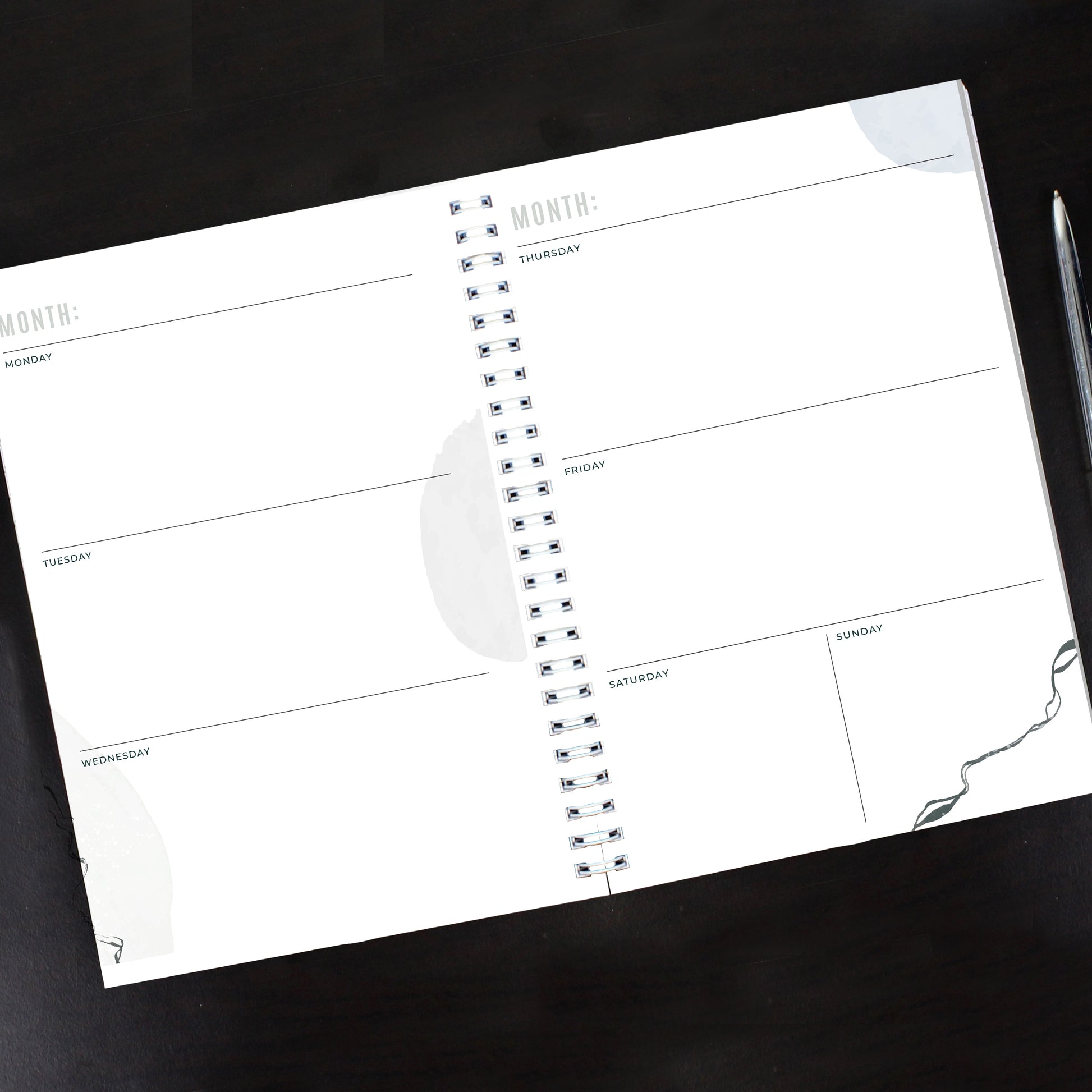 Personalised Abstract A5 Diary - image 2