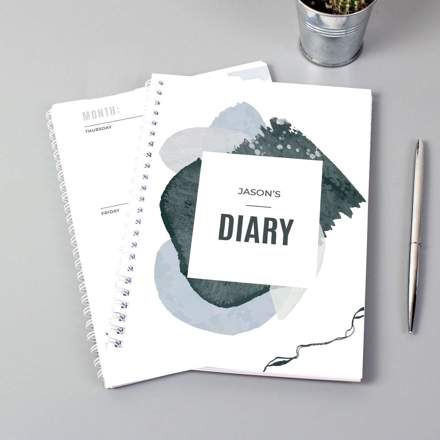 Personalised Abstract A5 Diary - image 3