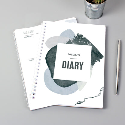 Personalised Abstract A5 Diary - image 3