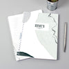 Personalised Abstract A5 Notebook