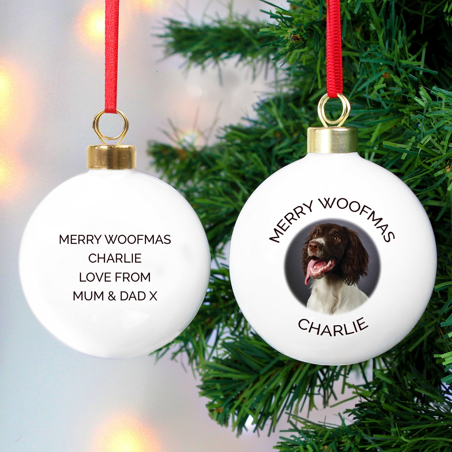Personalised Photo Upload Bauble from Heartfelt Gifts