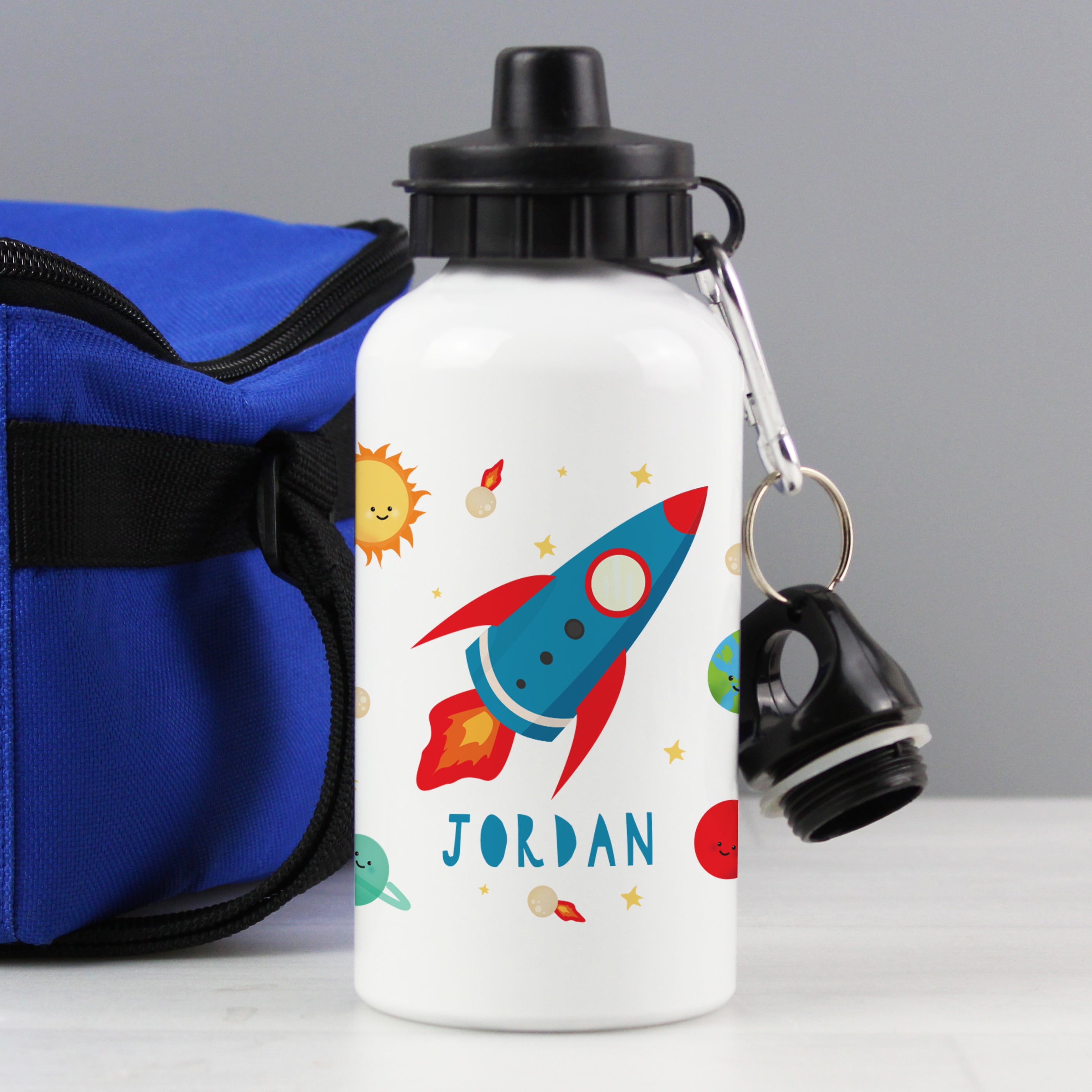 Personalised Rocket Drinks Bottle from Heartfelt Gifts