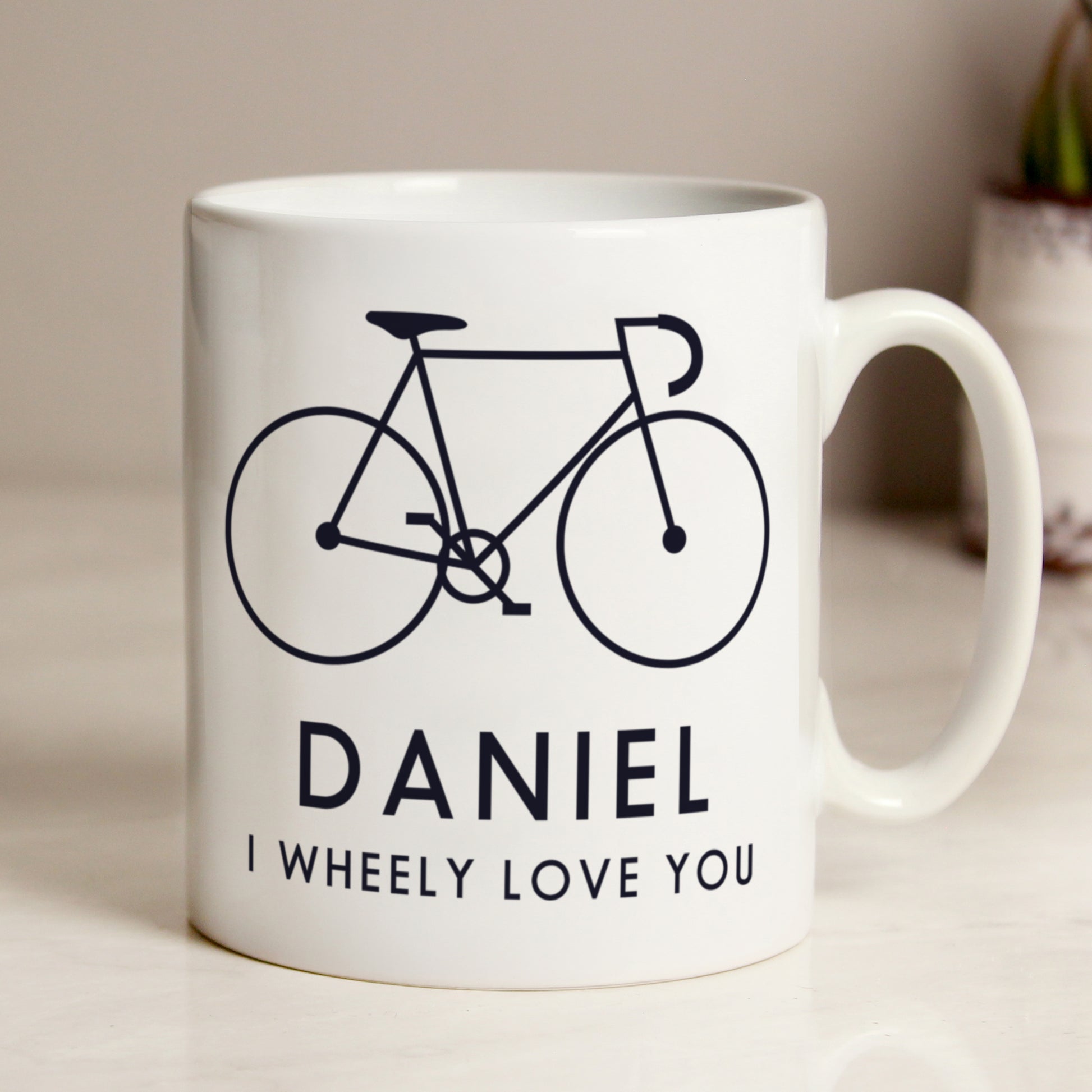 Personalised I Wheely Love You Bike Mug from Heartfelt Gifts