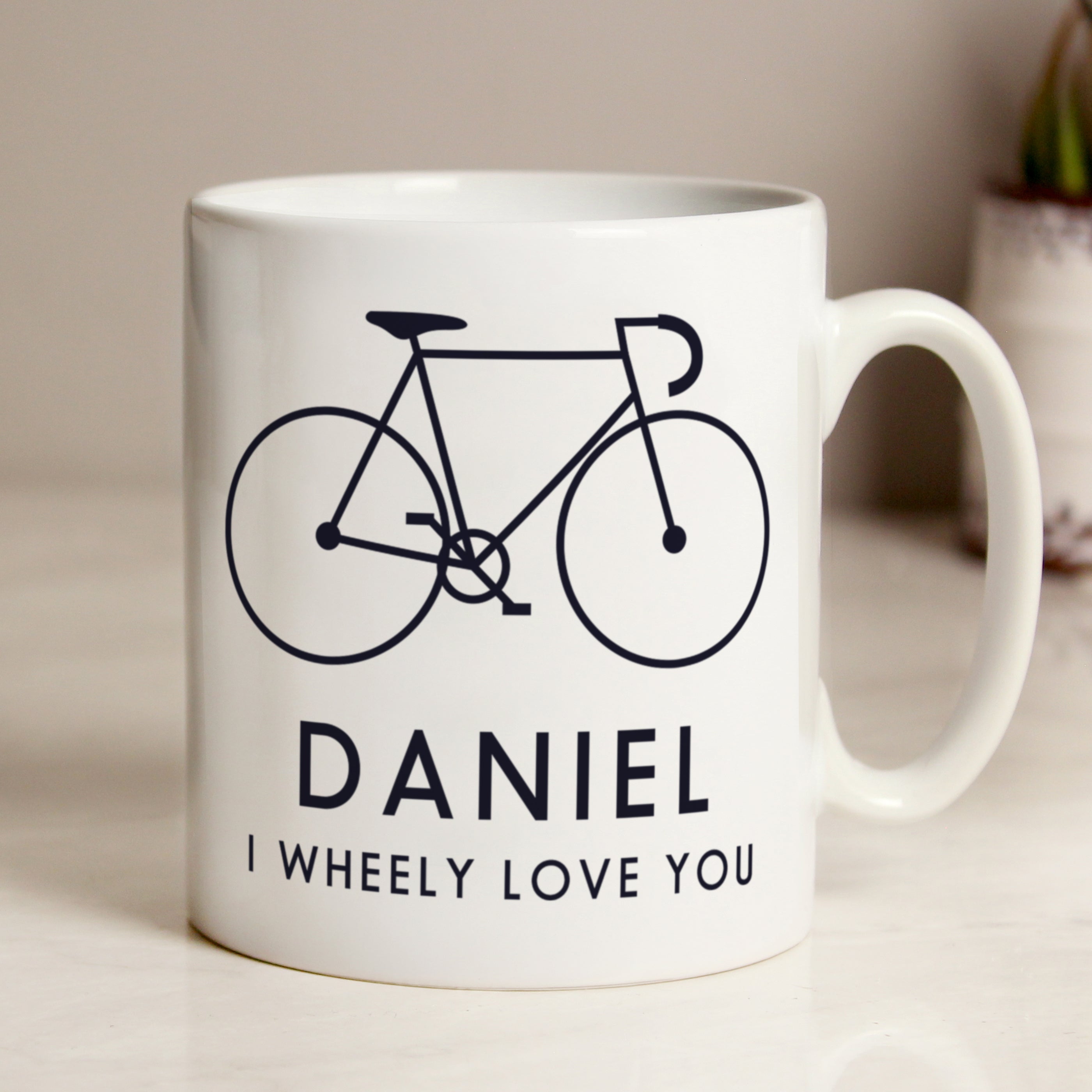 Personalised I Wheely Love You Bike Mug from Heartfelt Gifts