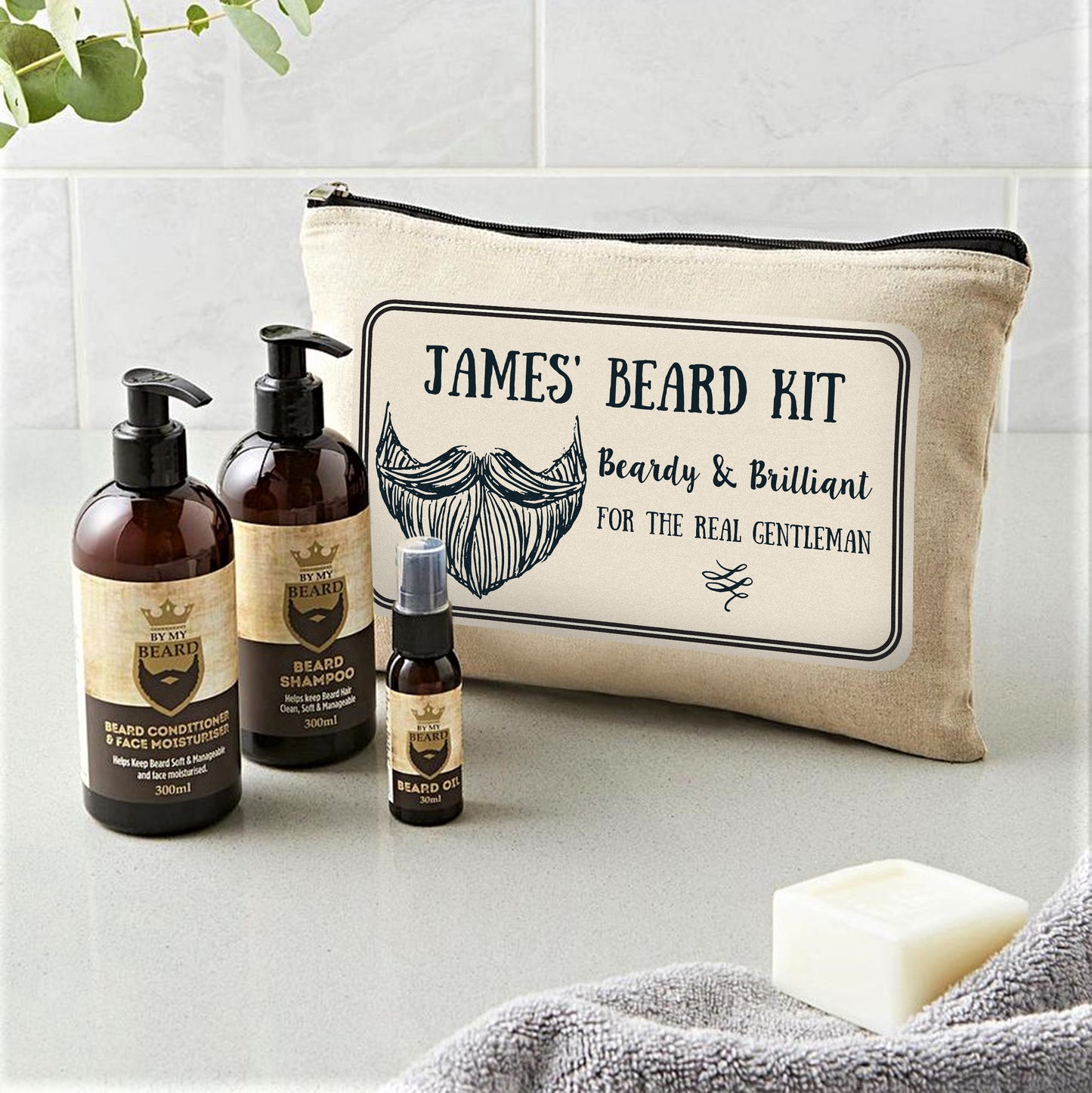 Personalised Beardy & Brilliant Beard Kit from Heartfelt Gifts